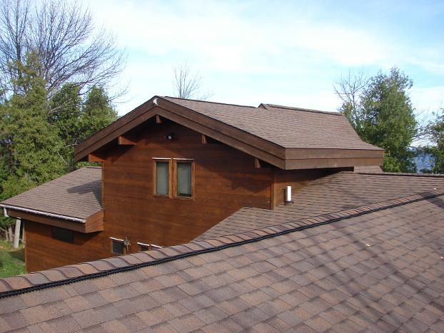 re-roof on house